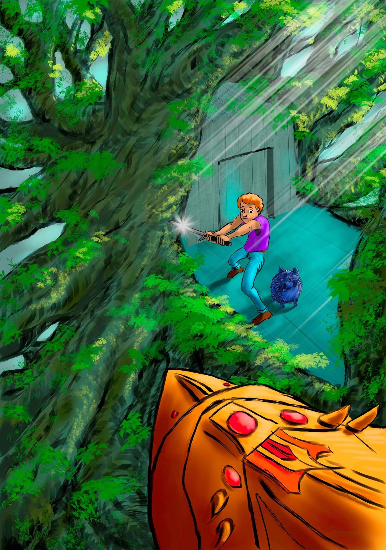 Myrko va bientôt subir l'attaque d'un Delta-Faucon et son petit chien risque bien d'être enlevé...