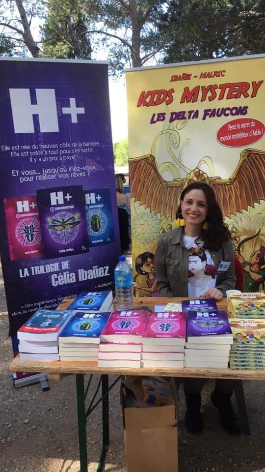 Une fois derrière mon stand, plus rien ne m'arrête !!!